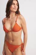 NA-KD Bikinitrosor med knytband - Orange