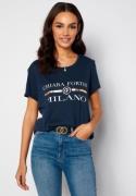 Chiara Forthi Short Sleeve Tee Navy XL