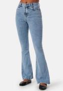 BUBBLEROOM Tove High Waist Flared Superstretch Light denim 44