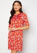 Happy Holly Blenda ss dress Red / Floral 48/50S