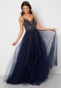 Christian Koehlert Tulle Evening Dress Twilight Blue 32