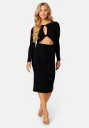 BUBBLEROOM Rylin cut out dress Black M