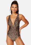 BUBBLEROOM Leah Swimsuit Leopard 42