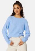 VERO MODA Vmdoffy LS O-Neck Blouse Little Boy Blue Detail:MELANGE S