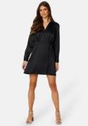 BUBBLEROOM Destinee wrap dress Black 46