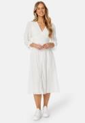 BUBBLEROOM Broderie Anglaise Midi Dress White 42