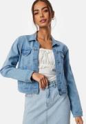 Happy Holly Stretch Denim Jacket Light blue 38