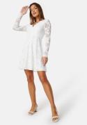 Bubbleroom Occasion Shayna Lace dress White M