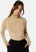 GANT Slim LS Turtleneck 248 Dark Khaki XL