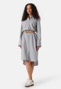 BUBBLEROOM Minou Shirt Dress Grey / White / Striped 34