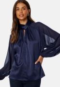 BUBBLEROOM Shirley Blouse Dark blue XS