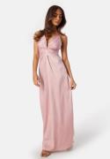 Y.A.S Athena Strap Maxi Twist Dress Pale Mauve M