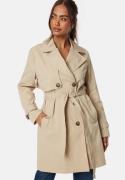 Happy Holly Pamela Trench Coat Light beige 40/42