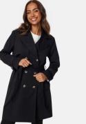 Happy Holly Pamela Trench Coat Black 52/54