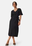 Object Collectors Item Objjacira 2/4 V-neck dress Black 40