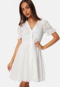 BUBBLEROOM Broderi Anglaise Dress White 36