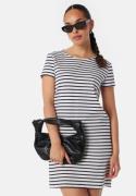 VERO MODA Vmabby SS short zip dress White/Blue/Striped XL