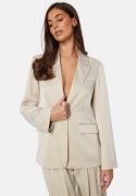 Bubbleroom Occasion Renae Satin Blazer Champagne 44