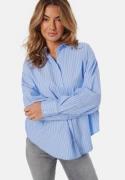 VERO MODA Vmfanni Ls Shirt Wvn Ga Hydrangea Stripes:sana S