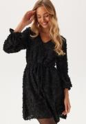 ONLY Onlcammie L/S V-NECK FRILL DRE Black S