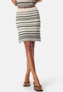 VERO MODA Vmminou Nw Short Skirt Birch Detail:w. Black M