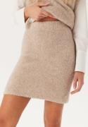 VILA Viabby Knit Skirt Natural Melange L