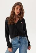 TOMMY JEANS Tjw Essential Badge Cardigan BDS Black XL