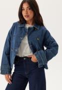 ONLY Onlapril Short Dnm Trench Medium Blue Denim XL