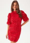 YAS Yaselza 2/4 DRESS  Racing Red L