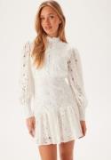 Bardot Remy Mini Lace Dress 110601 Orchid White 34(UK6)