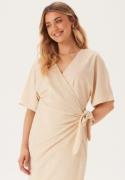 Happy Holly Soft Kimono Sleeve Dress Light beige 32/34