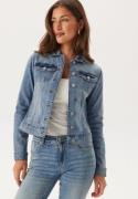 VILA Vishow New L/S DENIM JACKET  Light Blue Denim XS