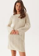 Pieces Pcnuka Ls O-neck Knit Dress Birch S