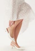 Steve Madden Kari Slingback White Patent 40