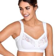 Miss Mary Lovely Lace Support Soft Bra BH Vit G 95 Dam