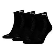 Puma Strumpor 3P Cushioned Quarter Sock Svart Strl 35/38