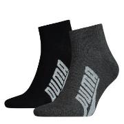 Puma Strumpor 2P Lifestyle Quarter Sock Svart Strl 43/46