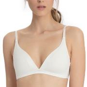 Calida BH Cate Triangle Soft-Bra Vit bomull A 70 Dam