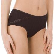 Calida Trosor Etude Toujours Regular Cut Panty Svart bomull Medium Dam