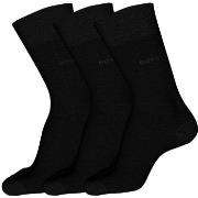 BOSS Strumpor 3P RS Finest Soft Cotton Sock Svart Strl 43/46 Herr