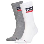 Levis Strumpor 2P Sport Regular Cut Sock Vit/Grå Strl 43/46