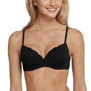 Schiesser BH Pure Cotton Underwire Bra Svart bomull B 70 Dam