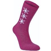 Seger Strumpor Lillen Junior Sock Rosa ull Strl 31/33 Barn