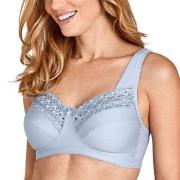 Miss Mary Broderie Anglais Soft Bra BH Blå I 110 Dam