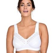 Miss Mary Broderie Anglais Soft Bra BH Vit F 90 Dam