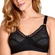 Miss Mary Cotton Dots Soft Bra BH Svart H 90 Dam