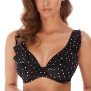 Freya Jewel Cove High Apex Bikini Top With J-Hook Svart D 70 Dam