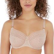 Freya BH Viva Underwire Side Support Lace Bra Beige polyamid D 75 Dam