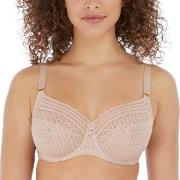 Freya BH Viva Underwire Side Support Lace Bra Beige polyamid K 80 Dam