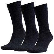 Amanda Christensen Strumpor 3P Grade Merino Wool Sock Antracit Strl 47...